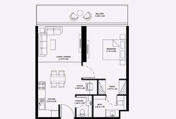 1 bedroom apartment